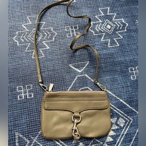 Rebecca minkoff small gray purse